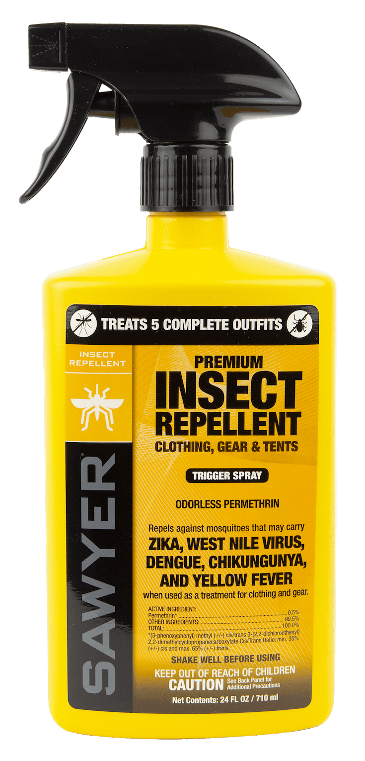Permethrin Spray to repel ticks